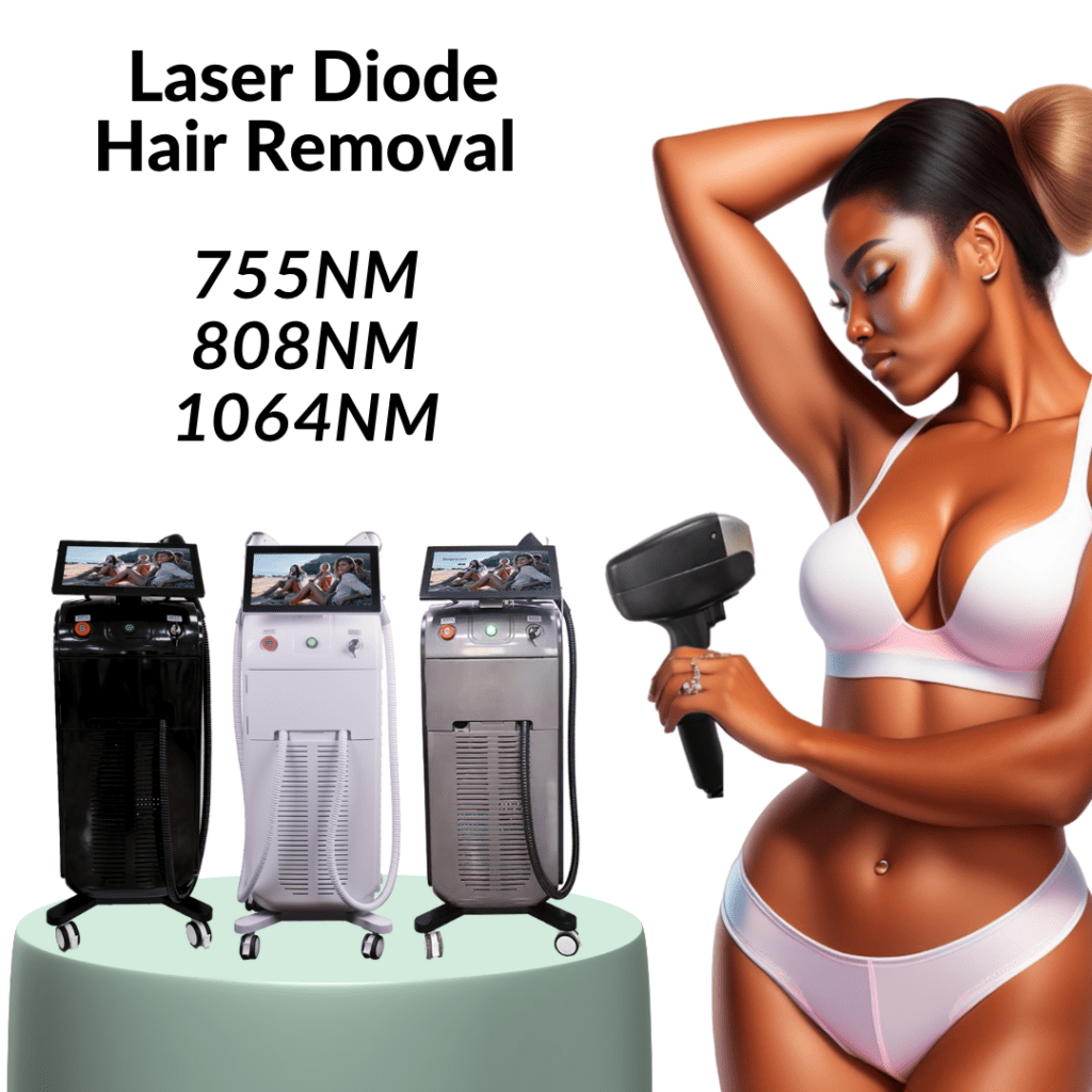 755/808/1064 Laser Diode Hair Removal Machine - SNKOO BEAUTY