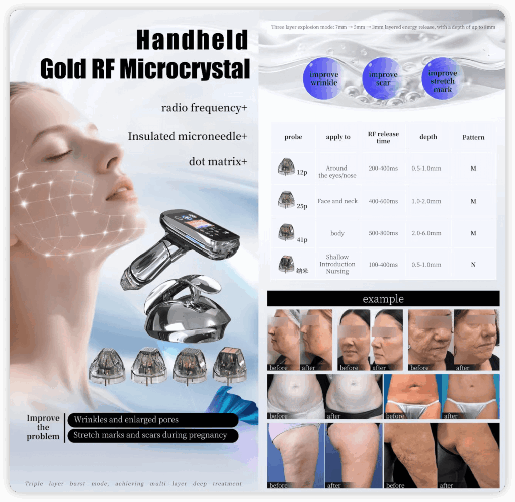 Handheld-Gold-RF-Microcrystal