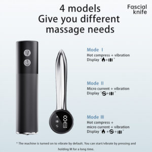 EMS Heated Fascia Massage Tool for Daily Recovery and Relaxation