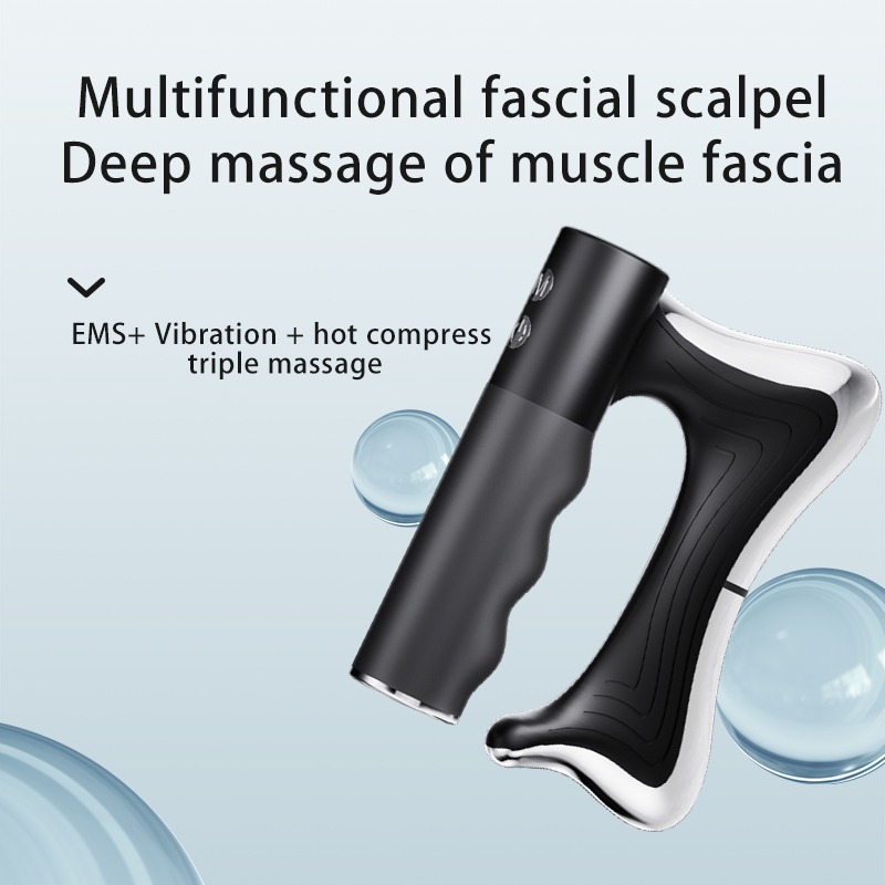 EMS Heated Fascia Massage Tool for Daily Recovery and Relaxation - Image 2