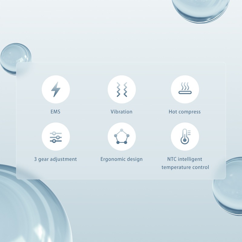 EMS Heated Fascia Massage Tool for Daily Recovery and Relaxation - Image 3