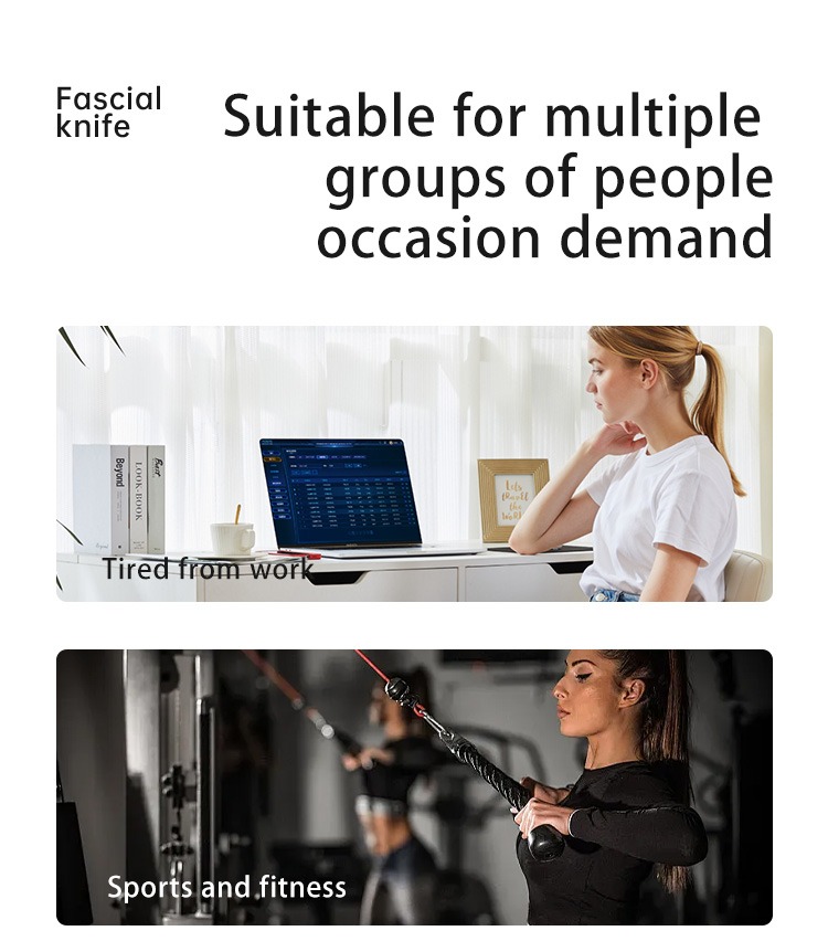 EMS Heated Fascia Massage Tool for Daily Recovery and Relaxation - Image 5