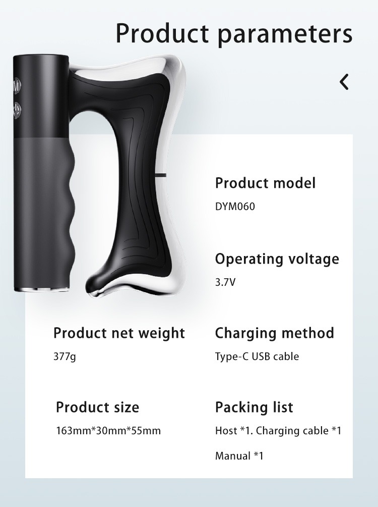 EMS Heated Fascia Massage Tool for Daily Recovery and Relaxation - Image 6