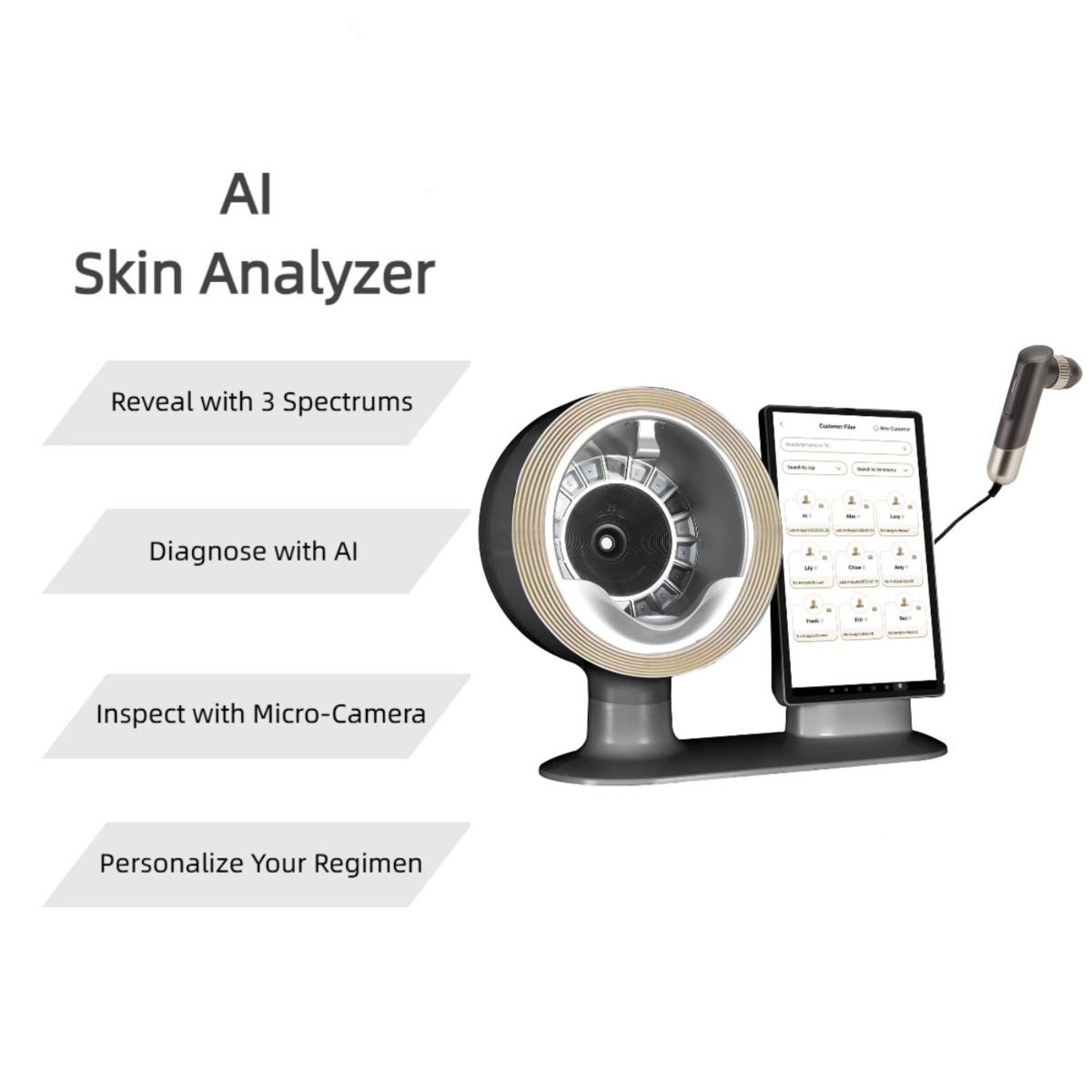 SK-M17 AI Skin Analyzer for Professional Skin Analysis