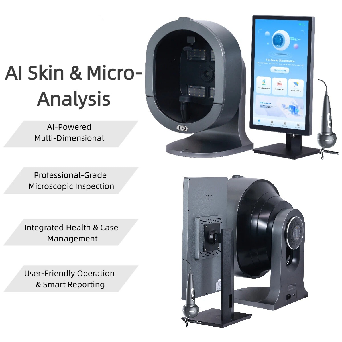 SK-X5-Pro AI skin and micro analysis system overview image