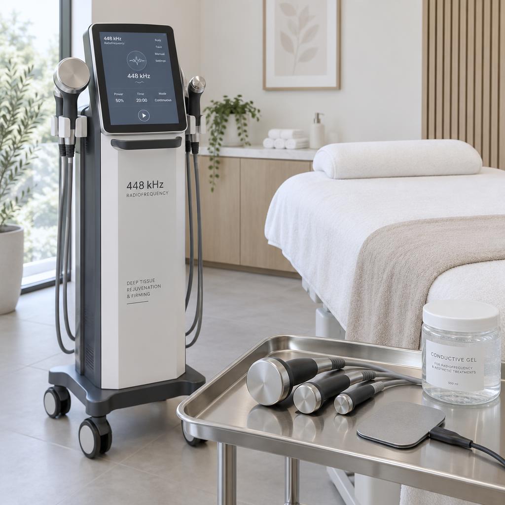 RET Face Treatment: How 448 kHz Resistive Electric Transfer Works on Facial Skin