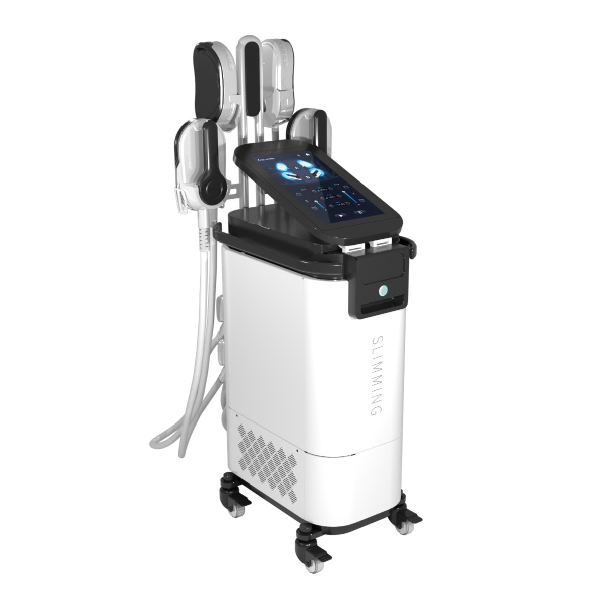 Vertical HIFEM + RF Body Contouring Machine with 4 Handles and 15.6-Inch Screen — photo 4