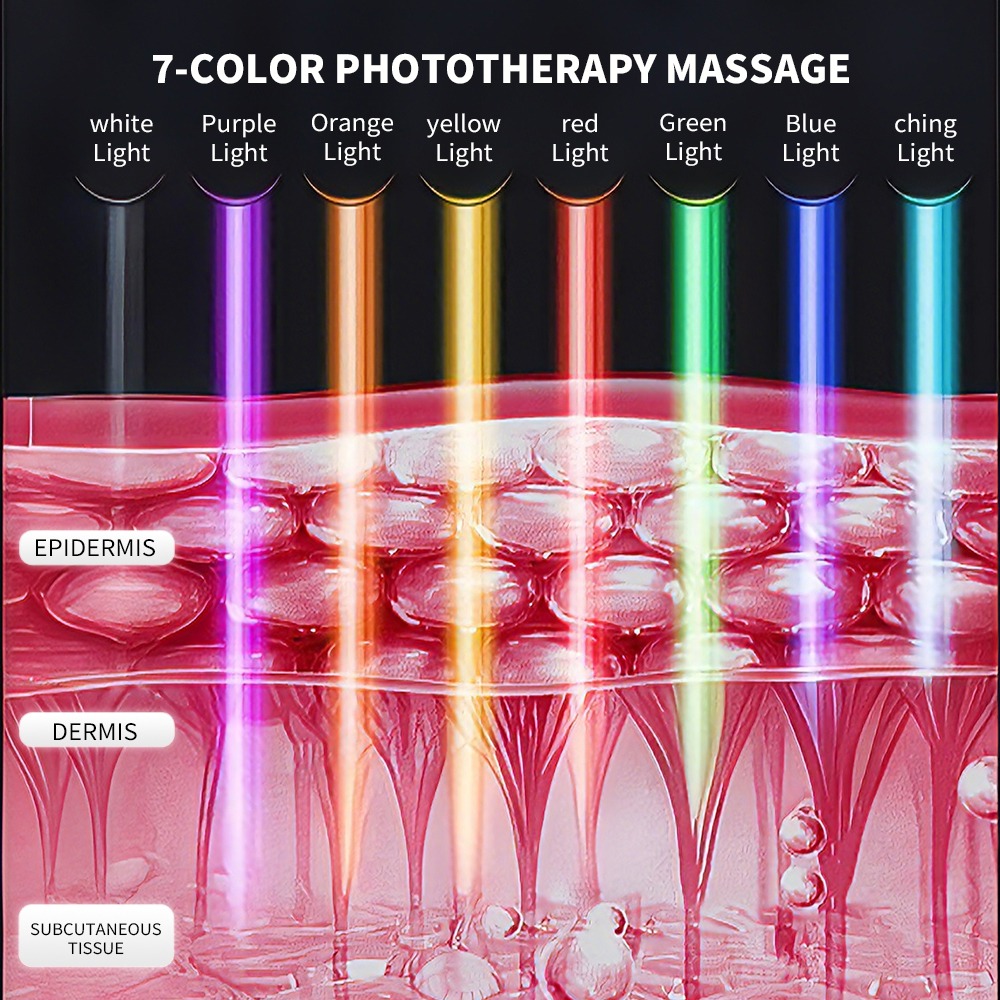 Hot and Cold Gua Sha Massager with EMS and 7-Color LED Light SK-080 — photo 4