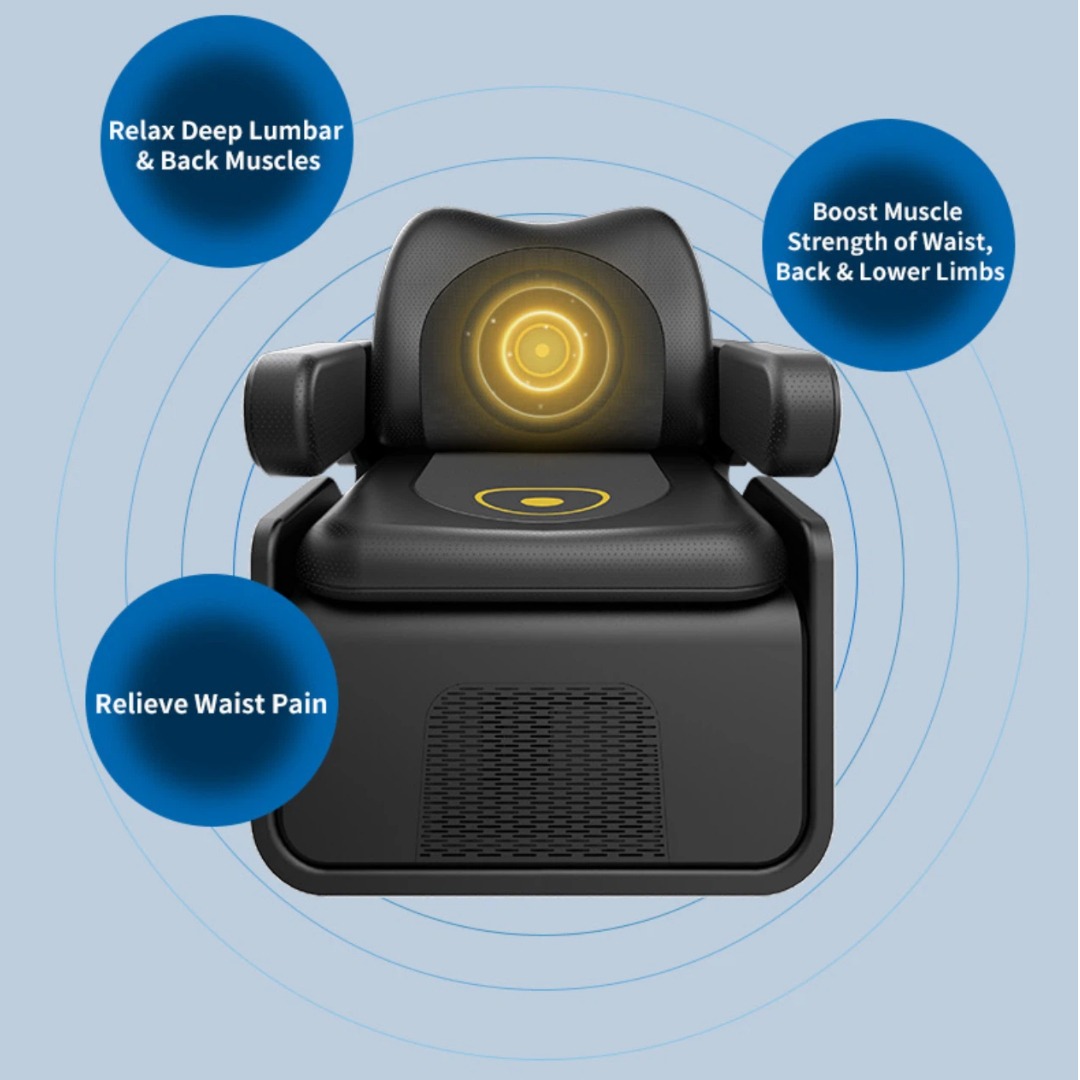 Pelvic Floor Magnetic Therapy Chair with Backrest 0-5T Dual Zone — photo 5
