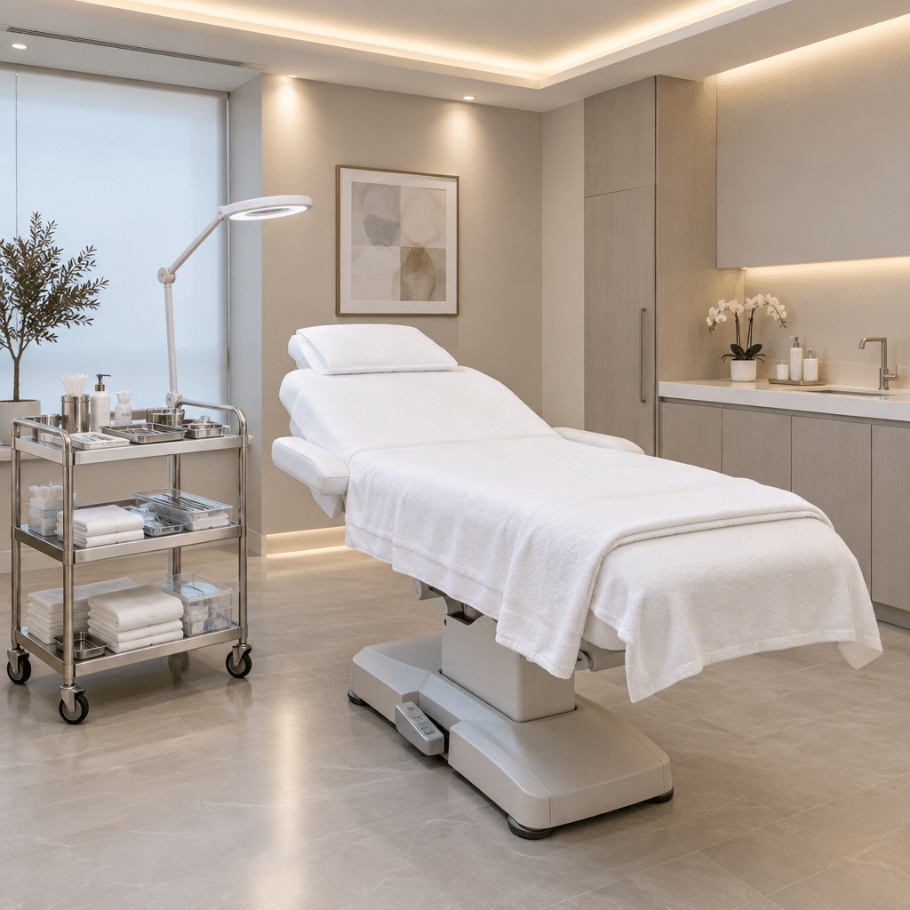 CO2 Fractional Laser Machine 30W Desktop 10600nm Skin Resurfacing System — illustrative use case 1 (AI-generated illustration)